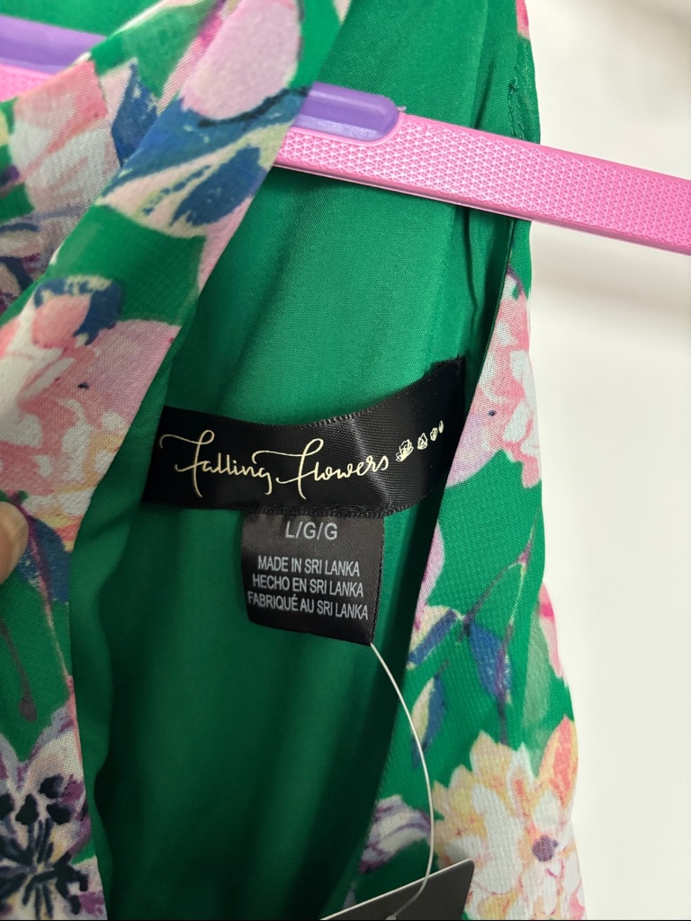 Green Floral Midi Dress